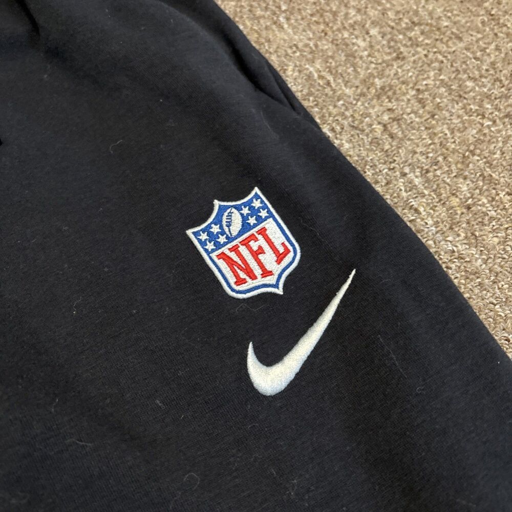 New York Jets XL Nike NFL On Field Dri-Fit Sweatpant Men's Black (#41 label) - Picture 6 of 11